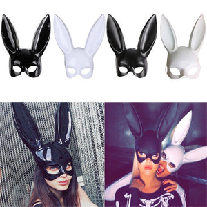 Party Supplies Laides Halloween Sexy Bunny Mask Party Bar Nightclub Costume Rabbit Ears Mask Party Masks