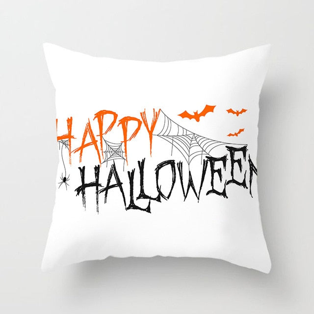 Halloween Decoration For Home Cartoon Pumpkin Bat Ghost Pillowcase Horror Halloween Party Supplies Accessories Haloween Ornament