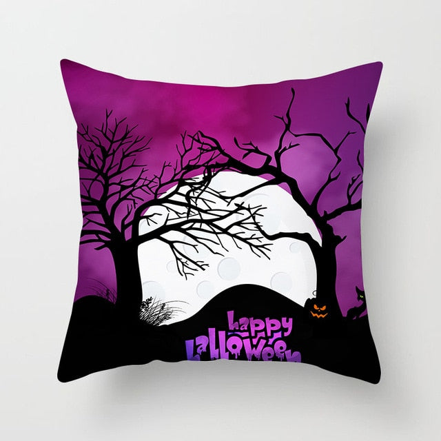 Halloween Decoration For Home Cartoon Pumpkin Bat Ghost Pillowcase Horror Halloween Party Supplies Accessories Haloween Ornament