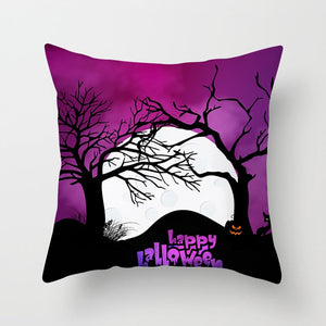 Halloween Decoration For Home Cartoon Pumpkin Bat Ghost Pillowcase Horror Halloween Party Supplies Accessories Haloween Ornament