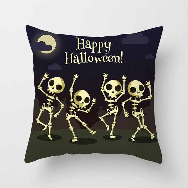 Halloween Decoration For Home Cartoon Pumpkin Bat Ghost Pillowcase Horror Halloween Party Supplies Accessories Haloween Ornament