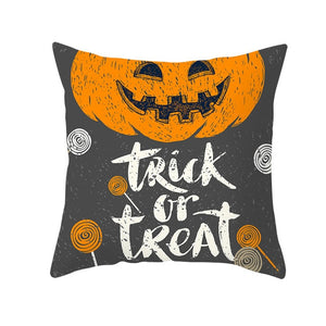 Halloween Decoration For Home Cartoon Pumpkin Bat Ghost Pillowcase Horror Halloween Party Supplies Accessories Haloween Ornament