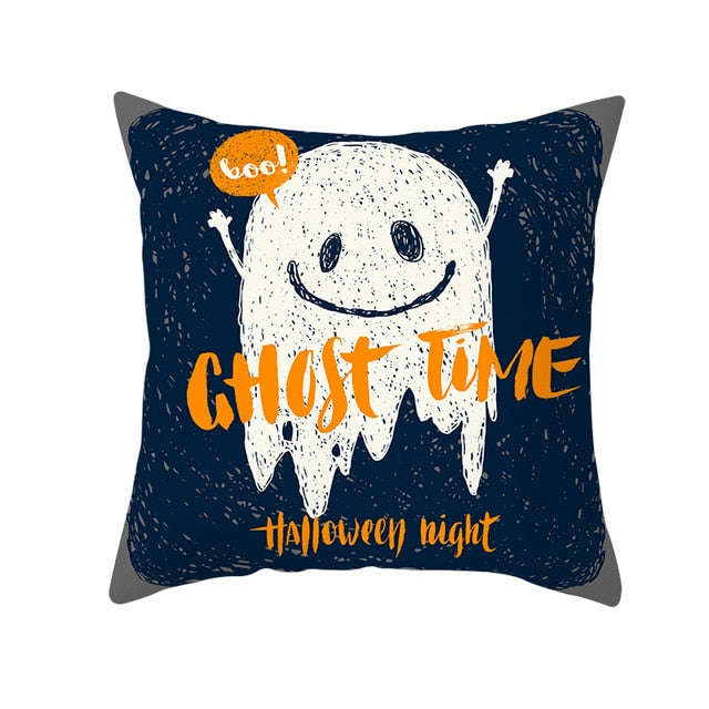 Halloween Decoration For Home Cartoon Pumpkin Bat Ghost Pillowcase Horror Halloween Party Supplies Accessories Haloween Ornament