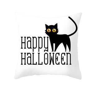 Halloween Decoration For Home Cartoon Pumpkin Bat Ghost Pillowcase Horror Halloween Party Supplies Accessories Haloween Ornament