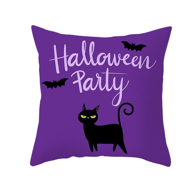 Halloween Decoration For Home Cartoon Pumpkin Bat Ghost Pillowcase Horror Halloween Party Supplies Accessories Haloween Ornament