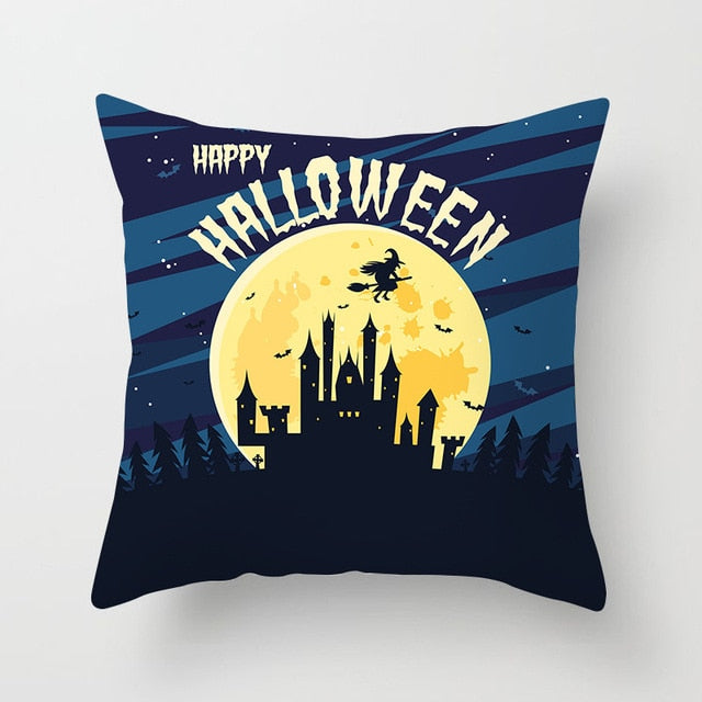 Halloween Decoration For Home Cartoon Pumpkin Bat Ghost Pillowcase Horror Halloween Party Supplies Accessories Haloween Ornament