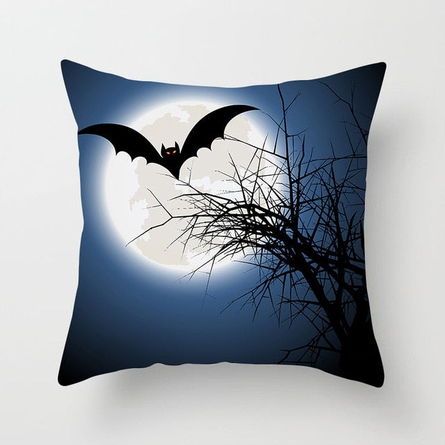 Halloween Decoration For Home Cartoon Pumpkin Bat Ghost Pillowcase Horror Halloween Party Supplies Accessories Haloween Ornament