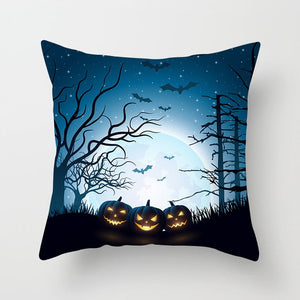 Halloween Decoration For Home Cartoon Pumpkin Bat Ghost Pillowcase Horror Halloween Party Supplies Accessories Haloween Ornament