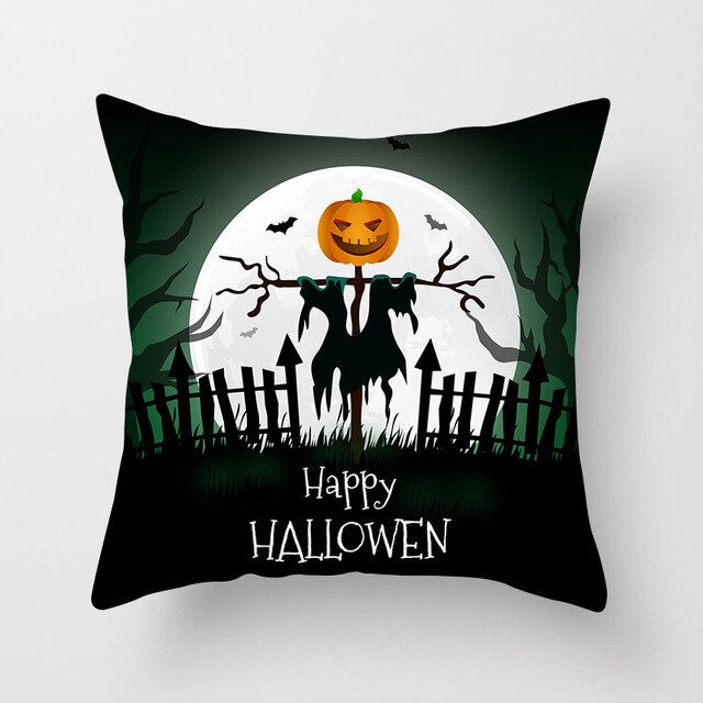 Halloween Decoration For Home Cartoon Pumpkin Bat Ghost Pillowcase Horror Halloween Party Supplies Accessories Haloween Ornament