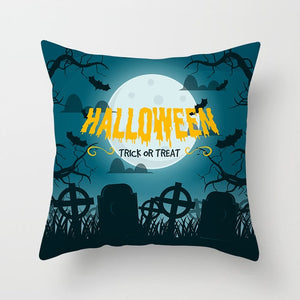 Halloween Decoration For Home Cartoon Pumpkin Bat Ghost Pillowcase Horror Halloween Party Supplies Accessories Haloween Ornament