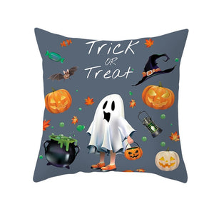 Halloween Decoration For Home Cartoon Pumpkin Bat Ghost Pillowcase Horror Halloween Party Supplies Accessories Haloween Ornament